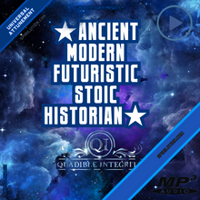 Cargar imagen en el visor de la galería, ★Ancient Modern Futuristic Stoic Historian★ - SPIRILUTION.COM