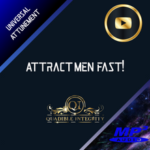 Load image into Gallery viewer, ATTRACT MEN FAST!★ (SUBLIMINAL BINAURAL BEATS MEDITATION VIBRATION INTENT ENERGY FREQUENCIES) QUADIBLE INTEGRITY - SPIRILUTION.COM