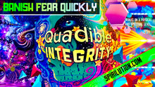Load image into Gallery viewer, BANISH F.E.A.R. QUICKLY!★ SUBLIMINAL BINAURAL BEATS FREQUENCY) QUADIBLE INTEGRITY - SPIRILUTION.COM