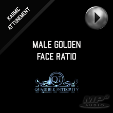 Laden Sie das Bild in den Galerie-Viewer, MALE GOLDEN FACE RATIO - FACIAL SYMMETRY FORMULA ★SUBLIMINAL BINAURAL BEATS MEDITATION - SPIRILUTION.COM