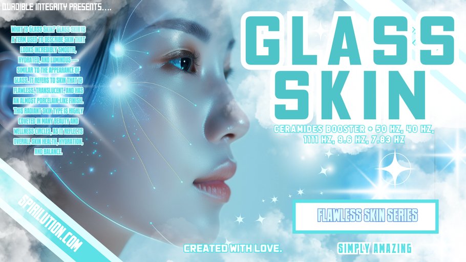 ★Glass Skin★ Ceramides Booster + 50 Hz, 40 Hz, 1111 Hz, 9.6 Hz, 7.83 Hz