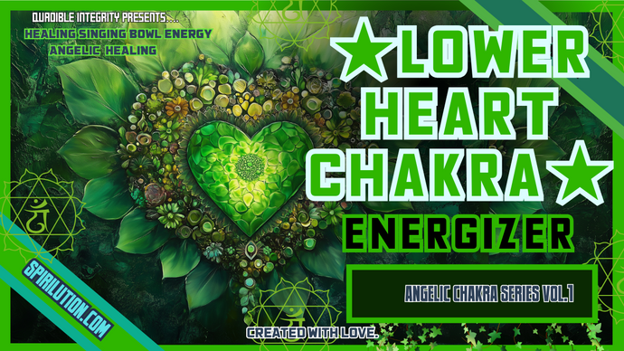 ★Lower Heart Anahata Chakra Energizer★ Angelic Singing Bowl Healing 1111Hz (Full Description)