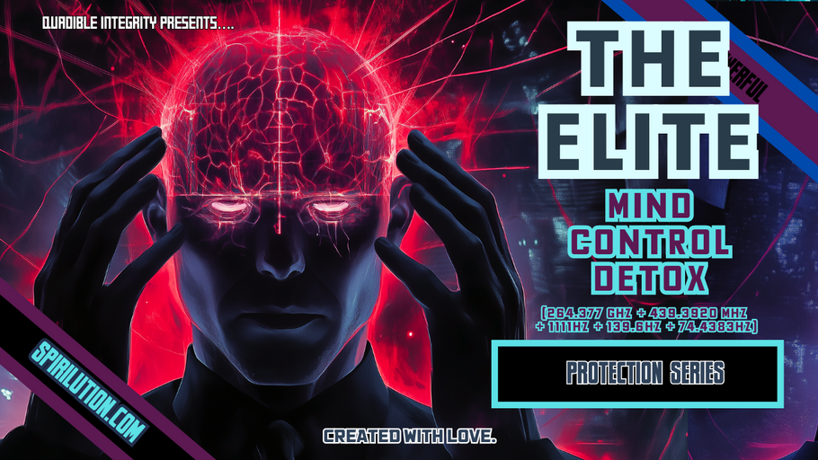 ★The Elite" Mind Control Detox★ 264 377 GHz + 439 3920 MHz + 1111Hz + 139 6Hz [FULL DESCRIPTION]