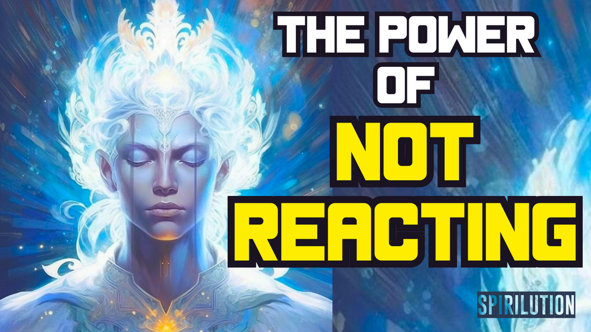 The Power of STAYING CALM and NOT REACTING (Do this and watch how your ...