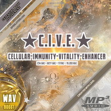 Cargar imagen en el visor de la galería, ★C.I.V.E★ (Cellular Immunity Vitaly Enhancer) 234 GHz + 8277 GHz + 1111Hz + 19.283 Khz