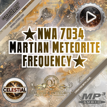Laden Sie das Bild in den Galerie-Viewer, ★NWA 7034 Martian Meteorite Frequency ★ (DOWNLOAD 2 BILLION YEARS OF INFORMATION)