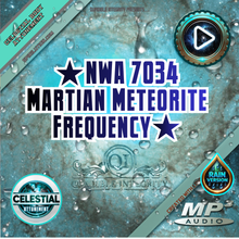 Laden Sie das Bild in den Galerie-Viewer, ★NWA 7034 Martian Meteorite Frequency ★ (DOWNLOAD 2 BILLION YEARS OF INFORMATION)