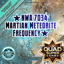 Laden Sie das Bild in den Galerie-Viewer, ★NWA 7034 Martian Meteorite Frequency ★ (DOWNLOAD 2 BILLION YEARS OF INFORMATION)