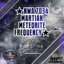 Laden Sie das Bild in den Galerie-Viewer, ★NWA 7034 Martian Meteorite Frequency ★ (DOWNLOAD 2 BILLION YEARS OF INFORMATION)