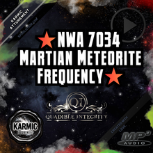 Laden Sie das Bild in den Galerie-Viewer, ★NWA 7034 Martian Meteorite Frequency ★ (DOWNLOAD 2 BILLION YEARS OF INFORMATION)