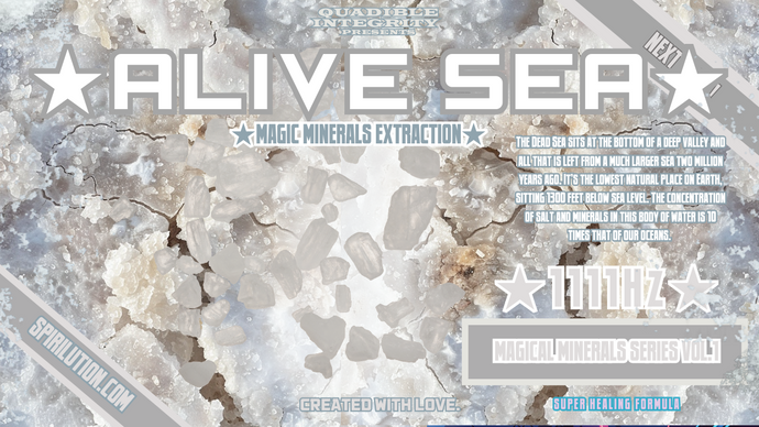 ★Alive Sea★ (Magical Minerals Extraction) (Magical Anti-Aging-Clear Skin-Detox-Stress Reduction Etc)