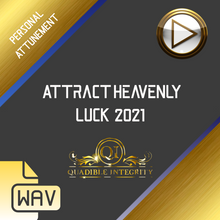 Laden Sie das Bild in den Galerie-Viewer, Attract Heavenly Luck &amp; Blessings 2021 Formula - (Manifest Miracles - Elevate Your Vibration) - SPIRILUTION.COM