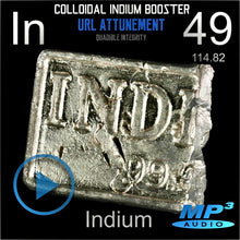 Load image into Gallery viewer, COLLOIDAL INDIUM BOOSTER - QUADIBLE INTEGRITY - SPIRILUTION.COM
