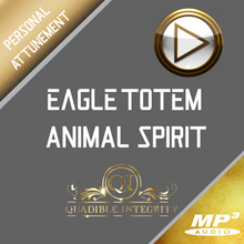 Load image into Gallery viewer, ★EAGLE TOTEM - ANIMAL SPIRIT GUIDE - INNER EAGLE POWERS &amp; WISDOM FORMULA★ QUADIBLE INTEGRITY - AUDIO ATTUNEMENT - SPIRILUTION.COM