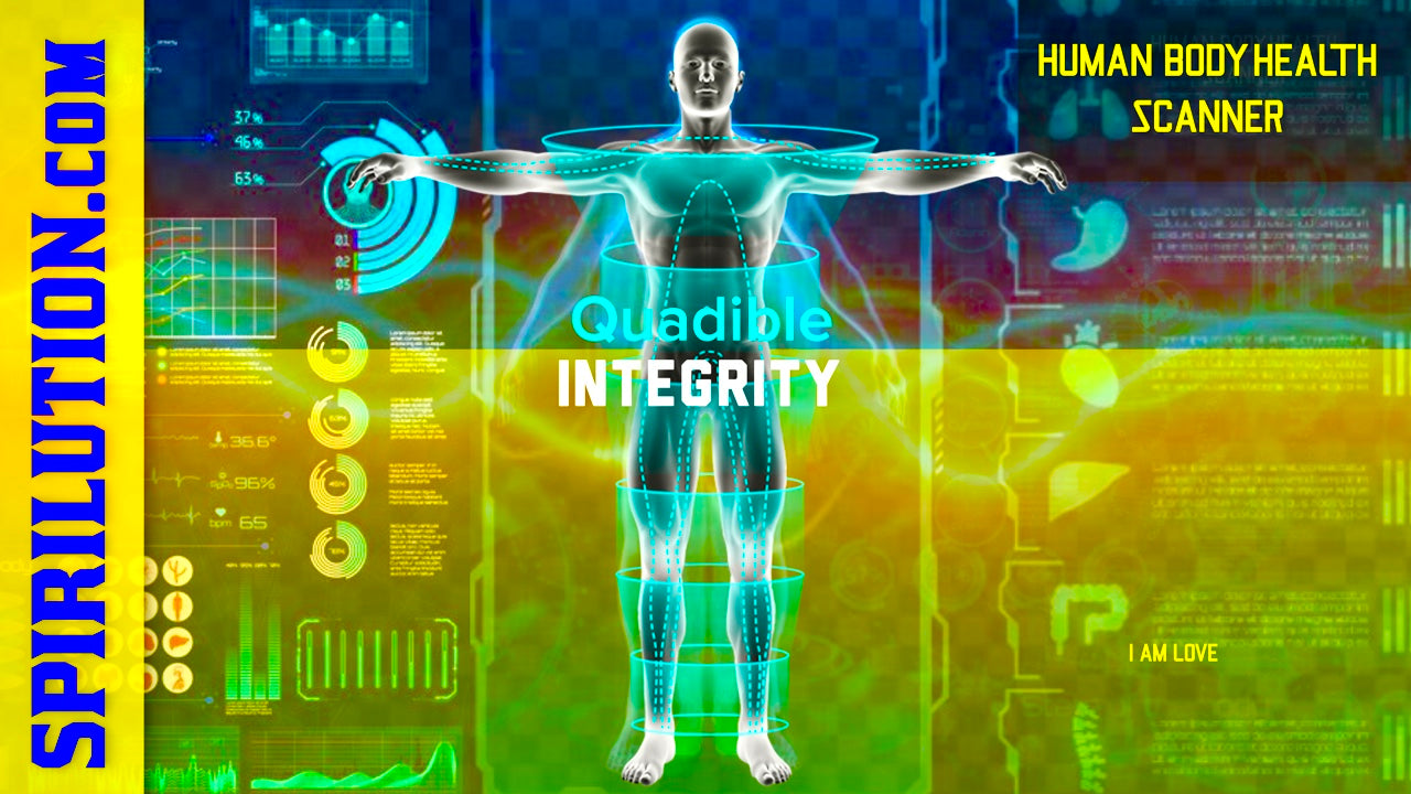★HUMAN BODY HEALTH SCANNER & HEALER! RAISE YOUR BODIES VIBRATION! QUAD ...