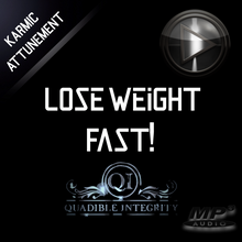 Load image into Gallery viewer, QUADIBLE INTEGRITY - ★ LOSE WEIGHT FAST! FAT BURNER ★ (SUBLIMINAL BRAINWAVE ENTRAINMENT FREQUENCIES  - ATTUNED AUDIO - SPIRILUTION.COM