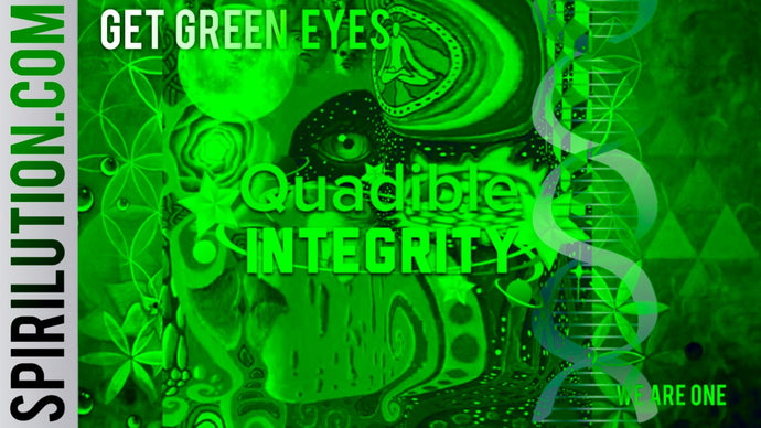 QUADIBLE INTEGRITY ★GET GREEN EYES FAST! ★BIOKINESIS - FREQUENCY HERTZ - SUBLIMINAL - CHANGE YOUR EYE COLOR NATURALLY - ATTUNED AUDIO - SPIRILUTION.COM