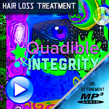 Load image into Gallery viewer, QUADIBLE INTEGRITY ★ HAIR LOSS TREATMENT FOR MEN &amp; WOMEN★ (SUBLIMINAL BINAURAL BEATS FREQUENCY)  ATTUNED AUDIO - SPIRILUTION.COM